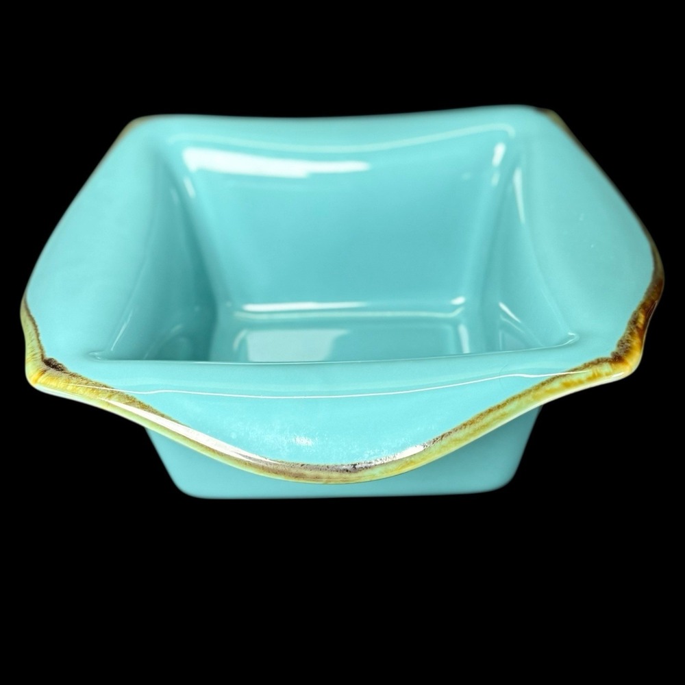 Southern Living Tuscan Toscana Square Baker Dish 9" Robins Egg Blue